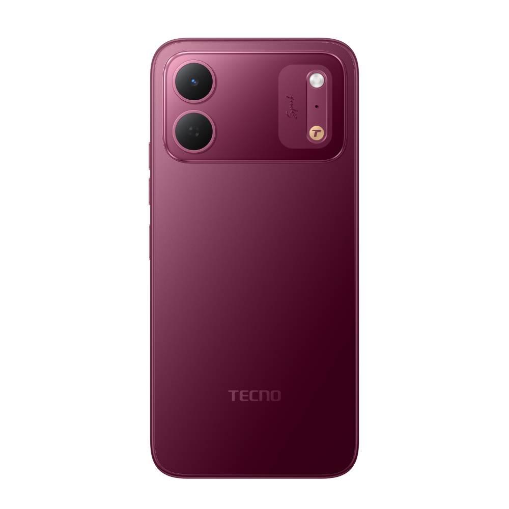 Tecno Spark 50C 128GB 4GB RAM Smartphone | Burgundy Red