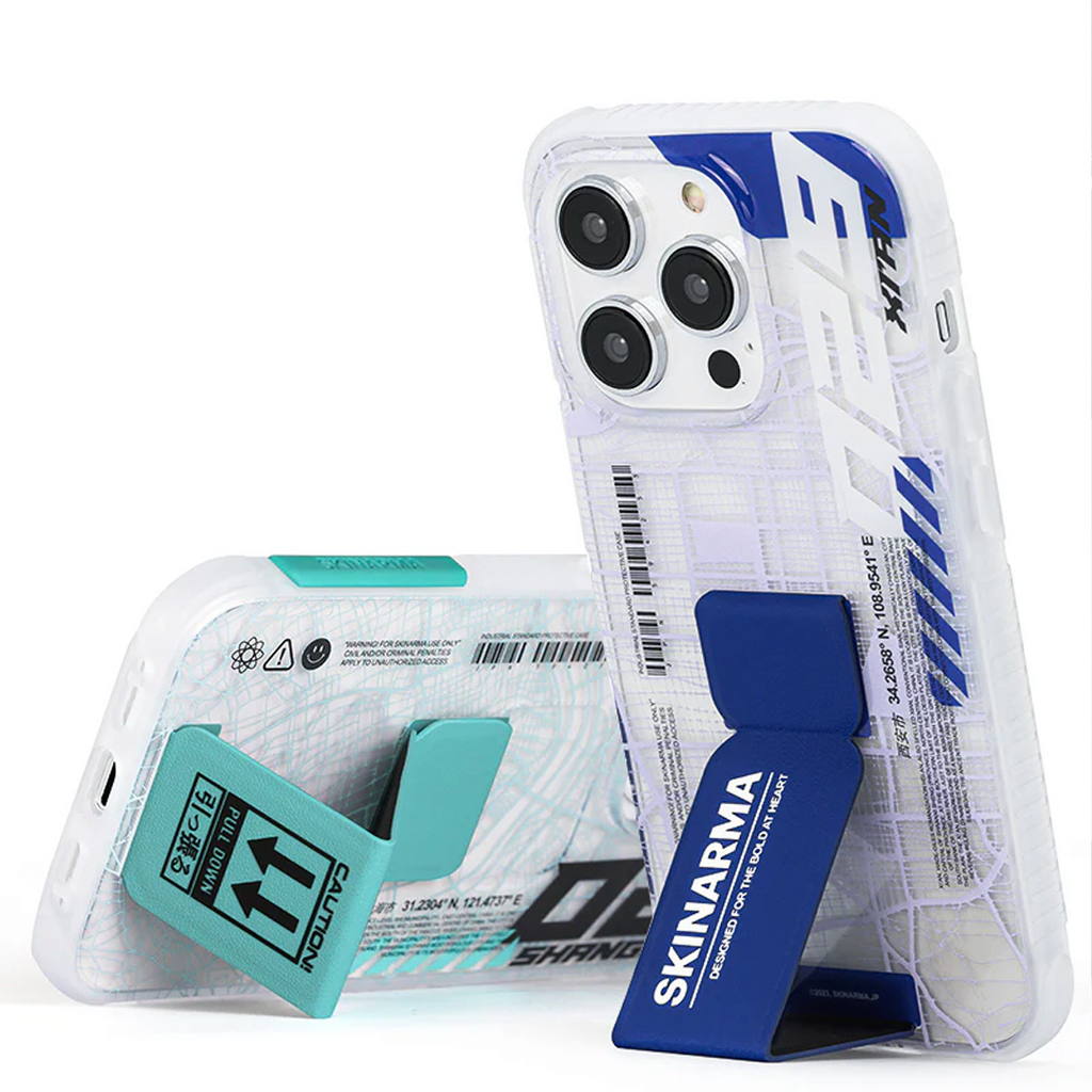 SkinArma Cover For iPhone 14 Pro Ryoiki | Turquoise