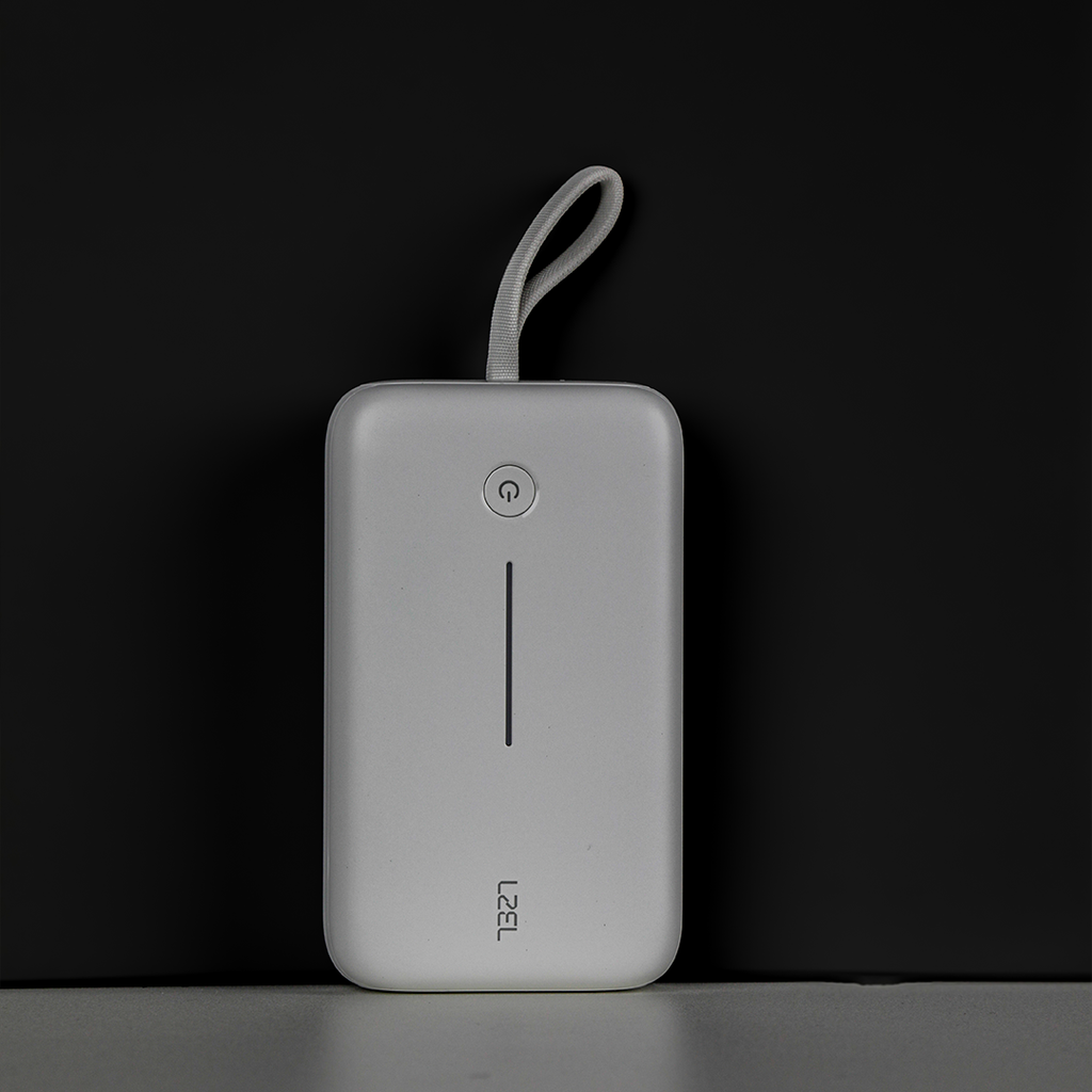 LZEL PrimeBrio Neo 20K Power Bank 30W – 20000mAh, Detachable Type-C Cable