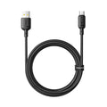 Baseus Silky Fast Charging Cable USB-A to USB-C 2m | Cluster Black