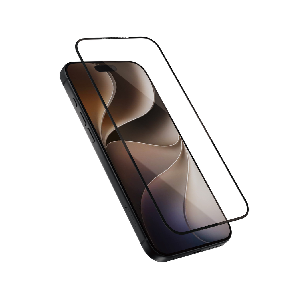 LZEL CRYSTALGUARD Clear Full-Cover Tempered Glass for iPhone 16 Pro Max, 17 Pro Max & 18 Pro Max – 9H Protection