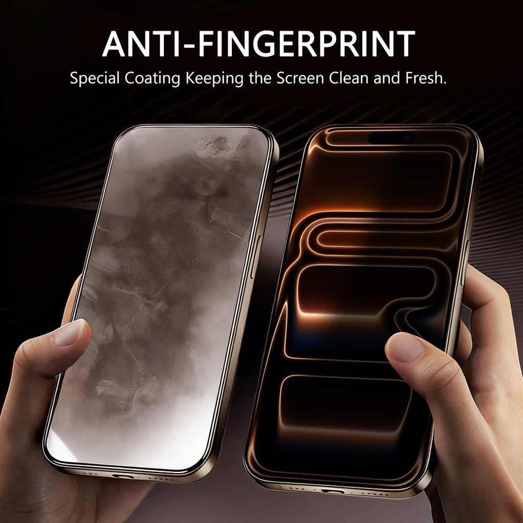 Asli Global E-Touch Shield Premium Glass With Applicator for iPhone 17 | Privacy
