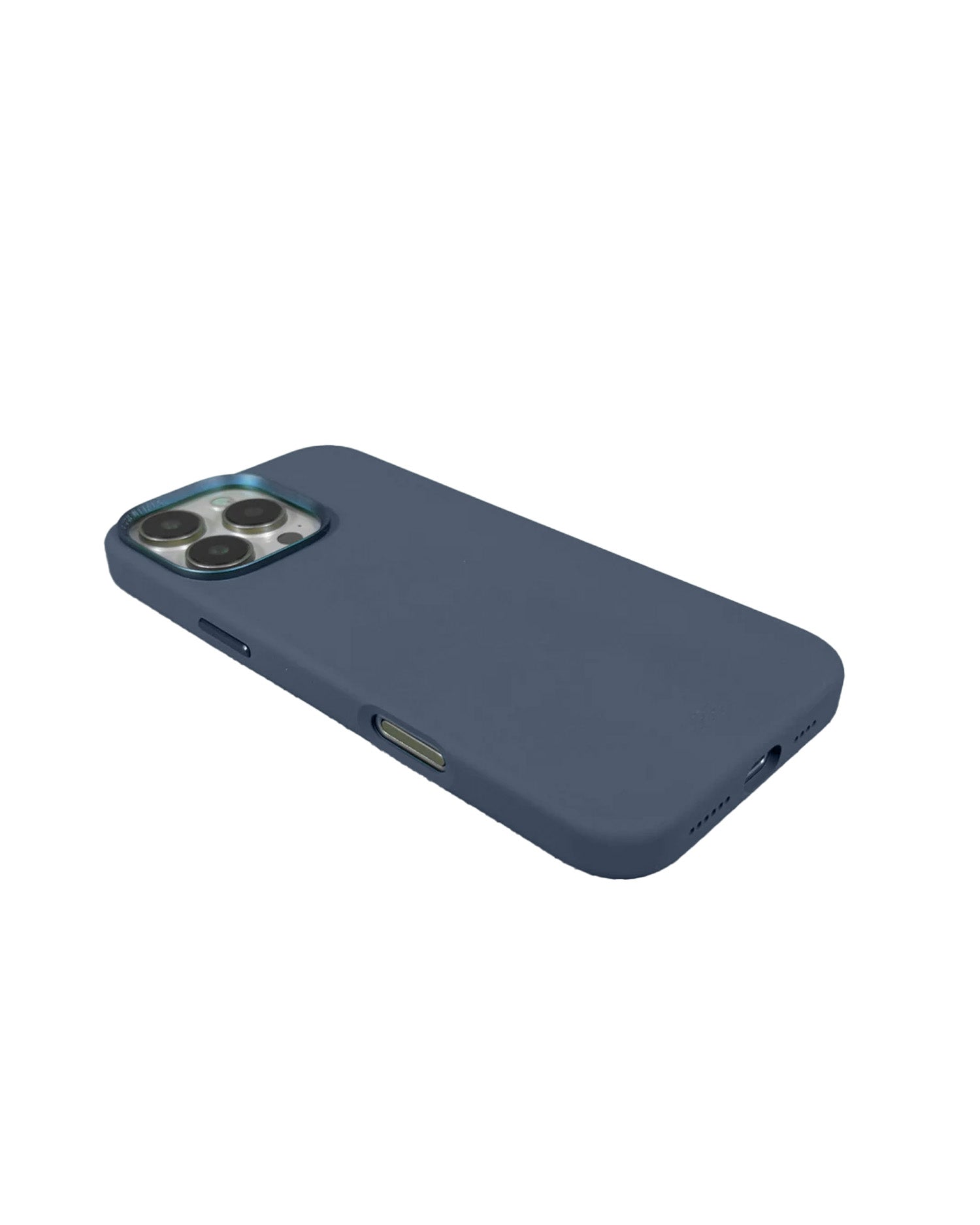 LZEL iPhone 16 Pro PrimeShield Silicone Case  | Strom Blue