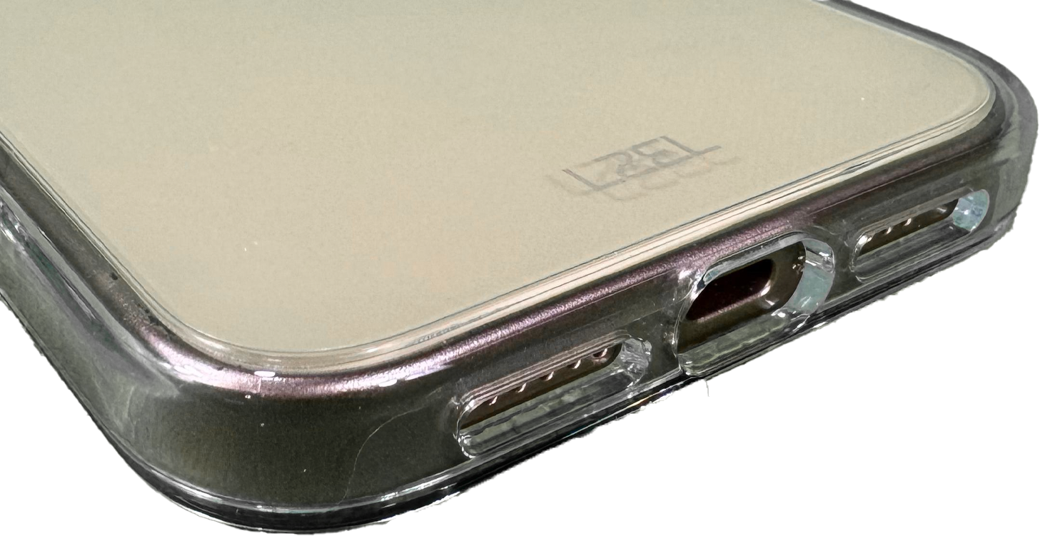 LZEL iPhone 16 Po Excellence Clear Case Without MagSafe