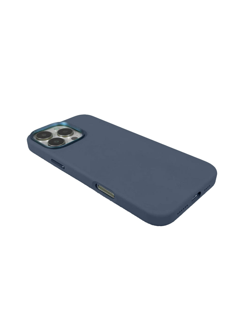 LZEL iPhone 16 Pro Max PrimeShield Silicone Case | Strom Blue