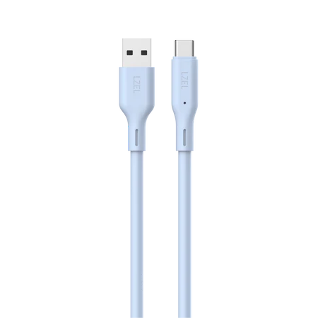 LZEL Celeris Silox CXL Soft Silicone USB-A to USB-C Cable, 480Mbps, 15W Max, 1m