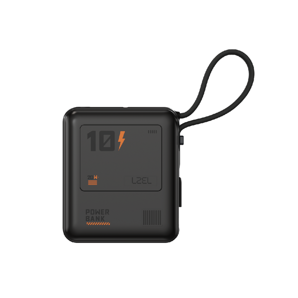 LZEL Zenoflex Surge10 10000Mah 20W Max Pd Power Bank Supports Type-C | Black