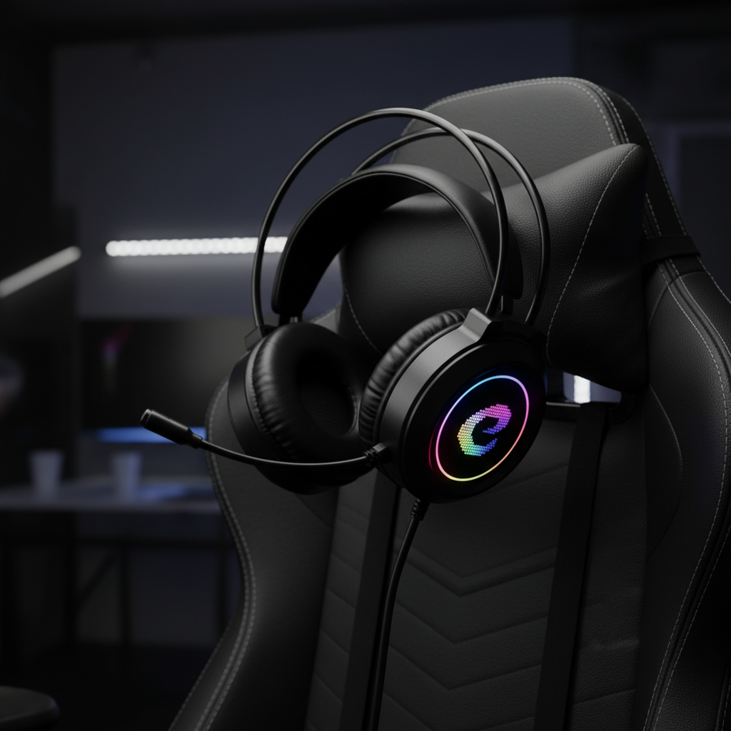 Batxellent Gaming Headphones With 3.5mm Jack | Black