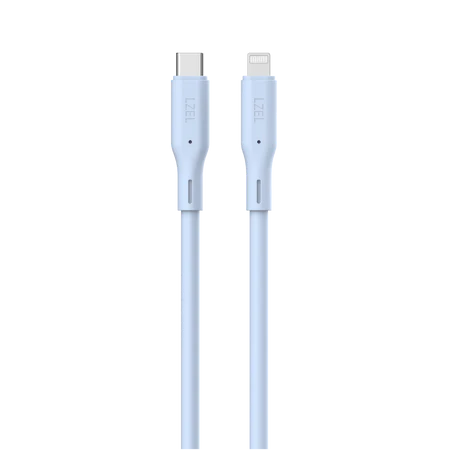 LZEL Celeris Silox CXL Soft Silicone USB-C to Lightning Cable, 480Mbps, 60W Max, 2m