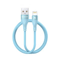 90 Percent Voltline 90 Series USB-A to Lightning Silicone Cable 1M | Blue