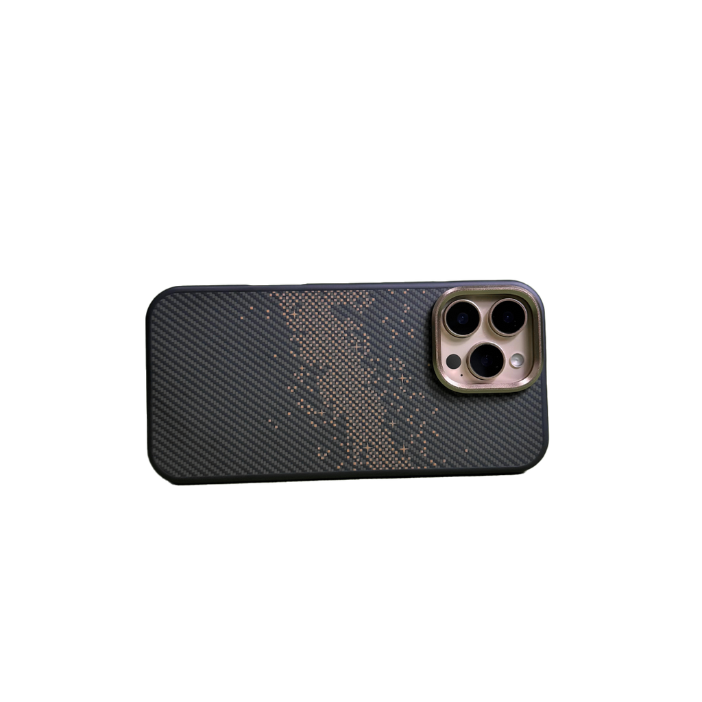 LZEL iPhone 16 Pro MagKevlar Armor Case With MagSafe | Copper/Black