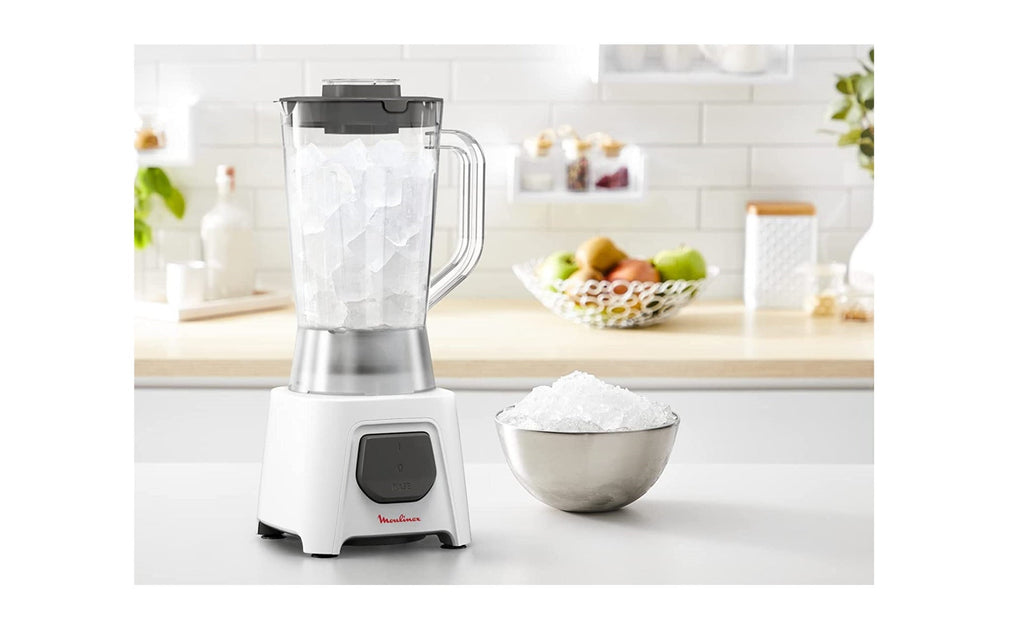 Moulinex Blendeo+ Blender 450â€¯W â€“ 1.5â€¯L Jar, Ice-Crush Technology, Plus Grinder & Chopper Accessories