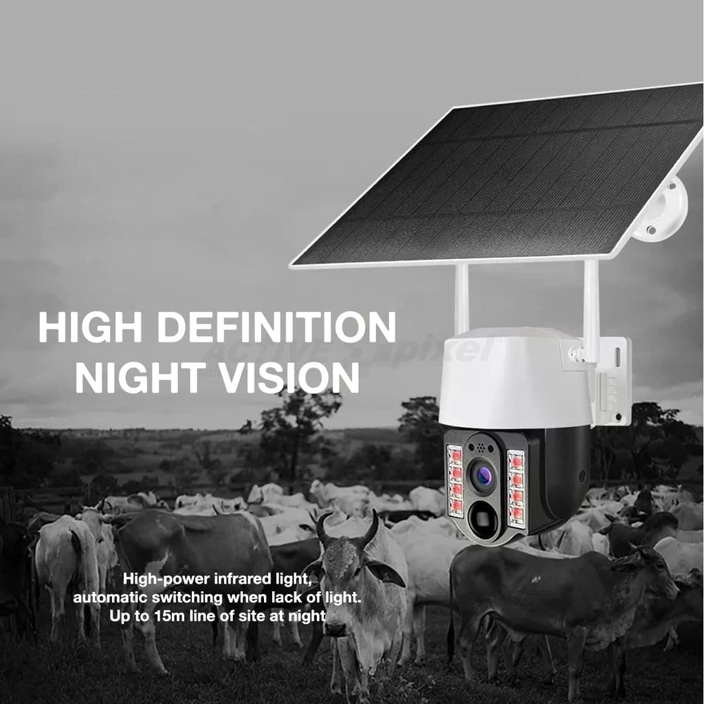 Solar Camera Wi-Fi/4G Smart Net Camera