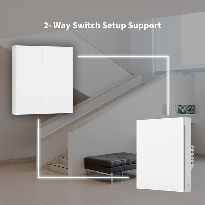 Aqara Smart Wall Switch H1 (With Neutral, Single Rocker)