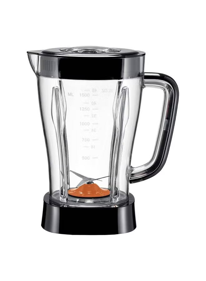 Kenwood Blender Smoothie Maker 500W 1.5L Juicing Bowl 2L (BLP16.360BK) | Black