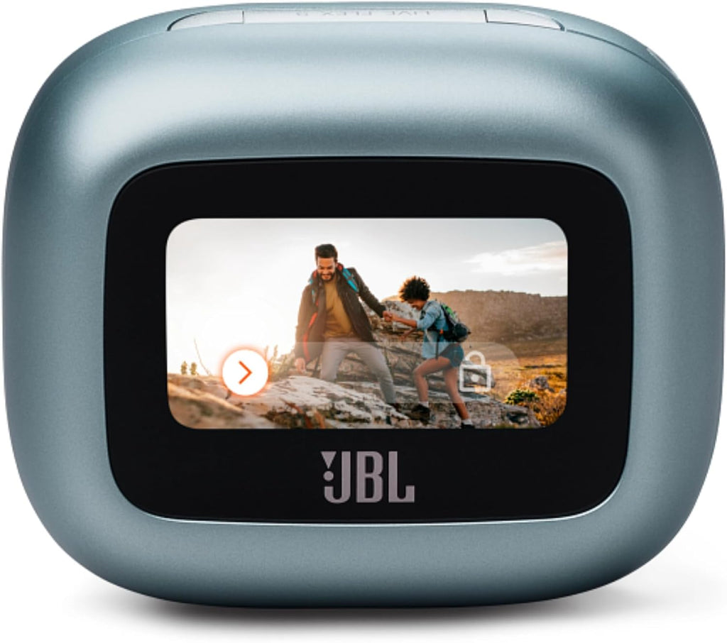 JBL Live Flex 3 True Wireless Earbuds With Display | Blue