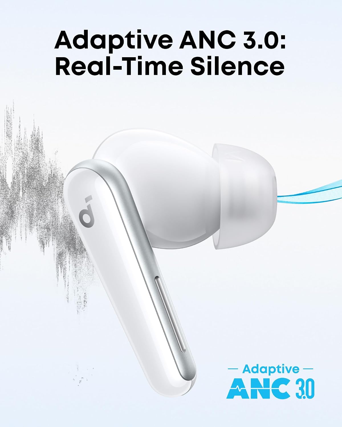 Anker Soundcore Liberty 5 Noise Cancelling Earbuds – White