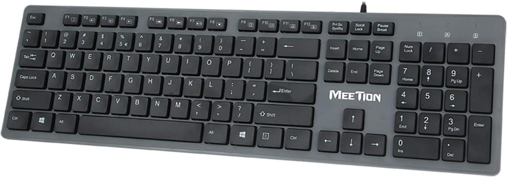 Meetion USB Standard Chocolate Keyboard