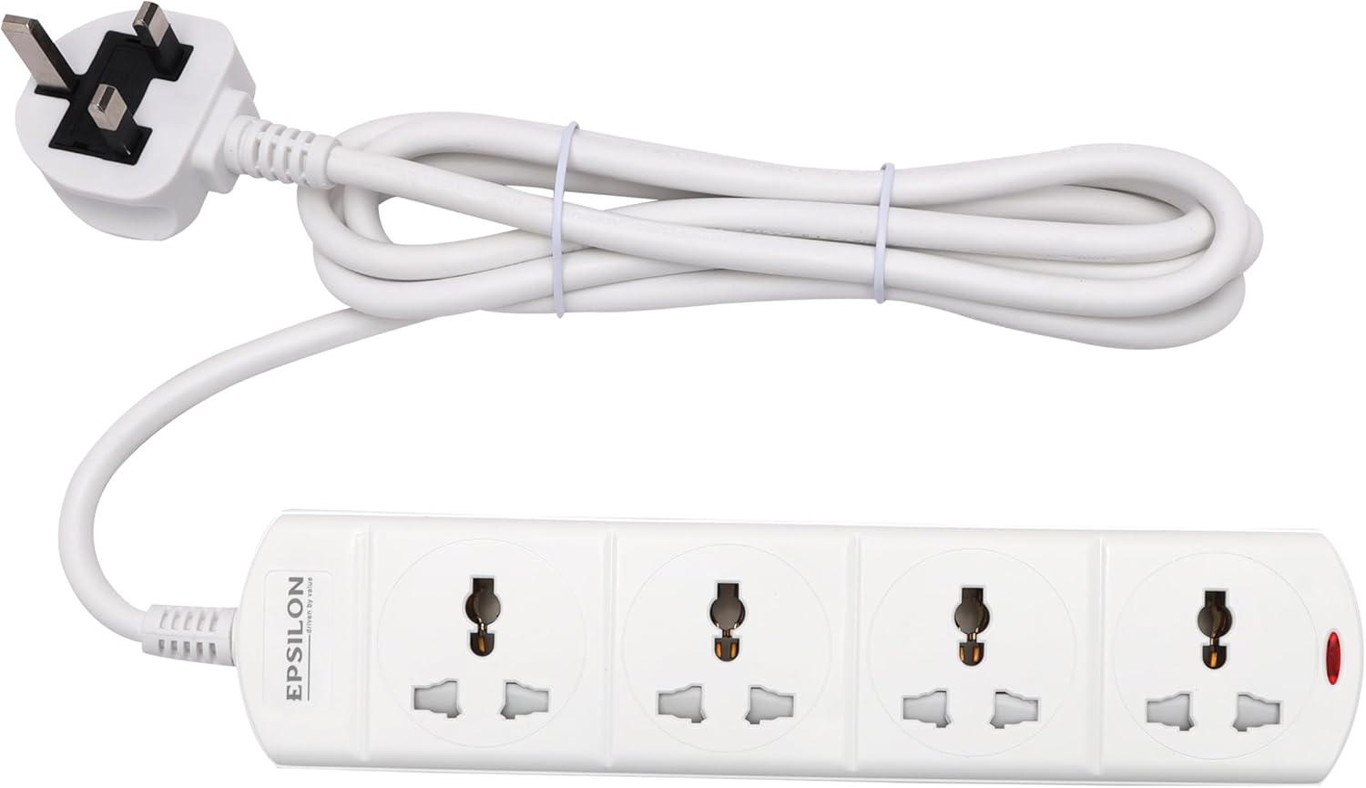Epsilon 4 way Extension socket 3M