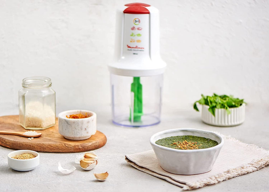 Moulinex Vegetable Chopper  Multi Moulinette 2 Speeds Mini  Chopper 400W 500 ml