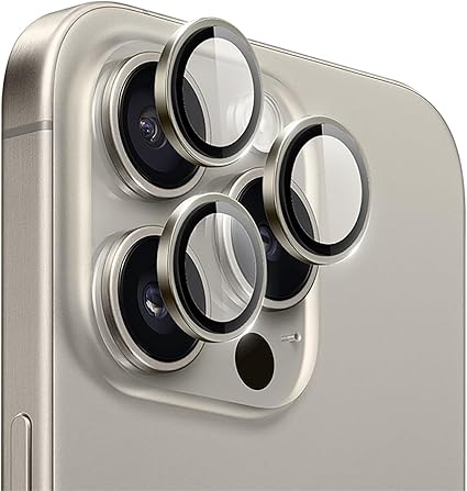 LZEL iPhone 16 Pro/16 Pro Max Crystal Shield | Natural Titanium