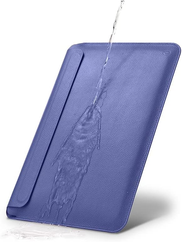 Wiwu Genuine Leather Sleeve For Mac 12 And Laptop | Navy Blue