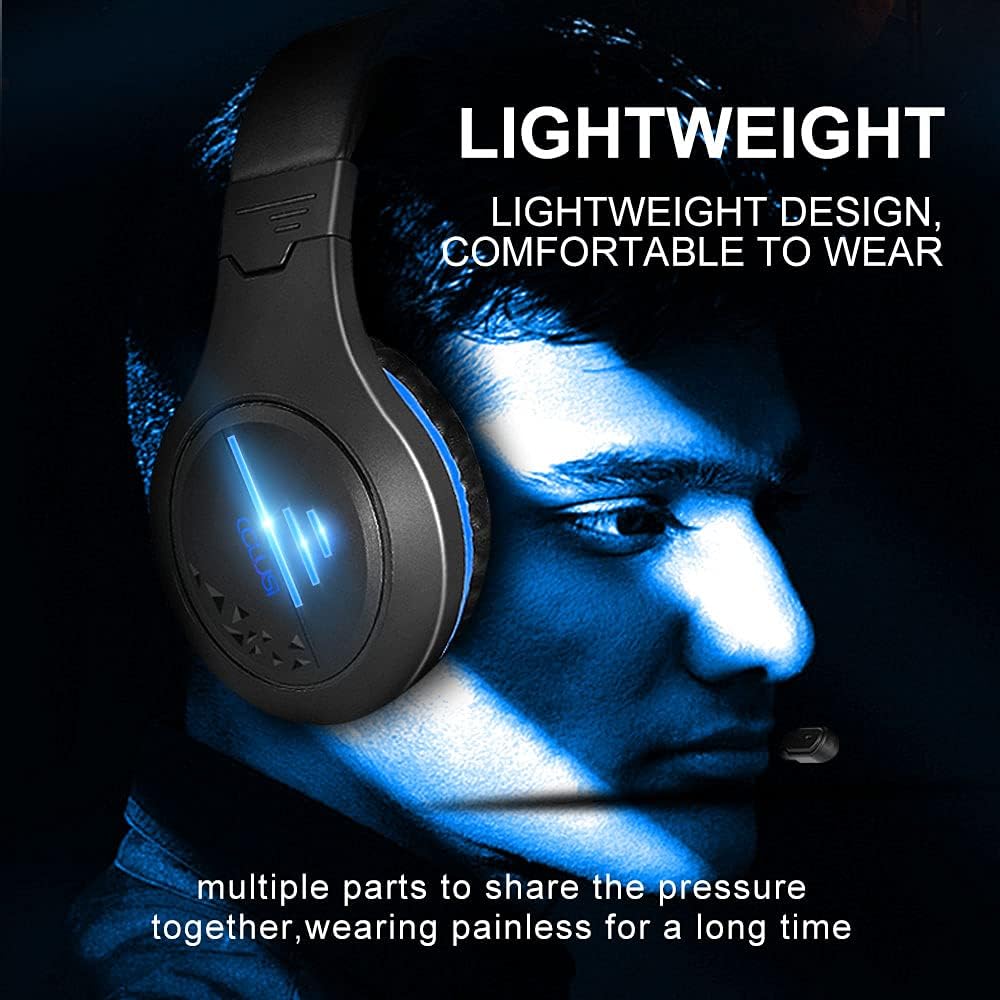 Colusi Gaming Headset CLS100 Pro+Gaming 3.5+USB Headphone |Black/Blue