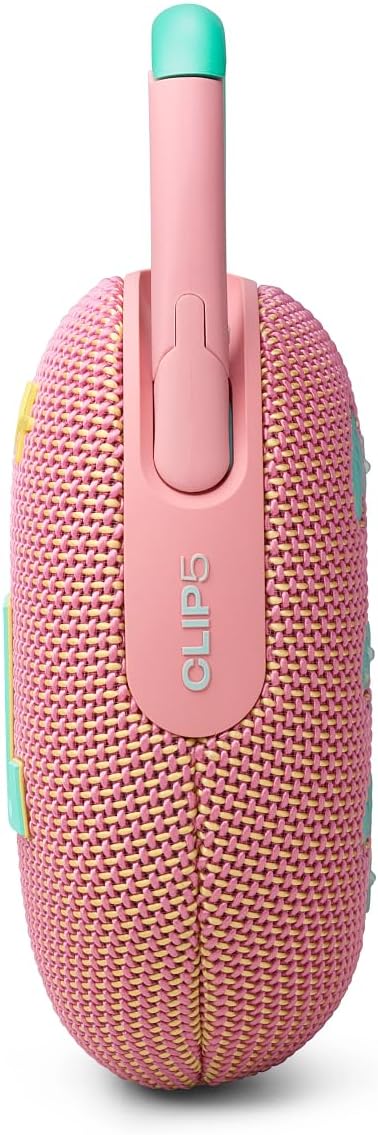 JBL Clip 5 Wireless Portable Speaker | Pink