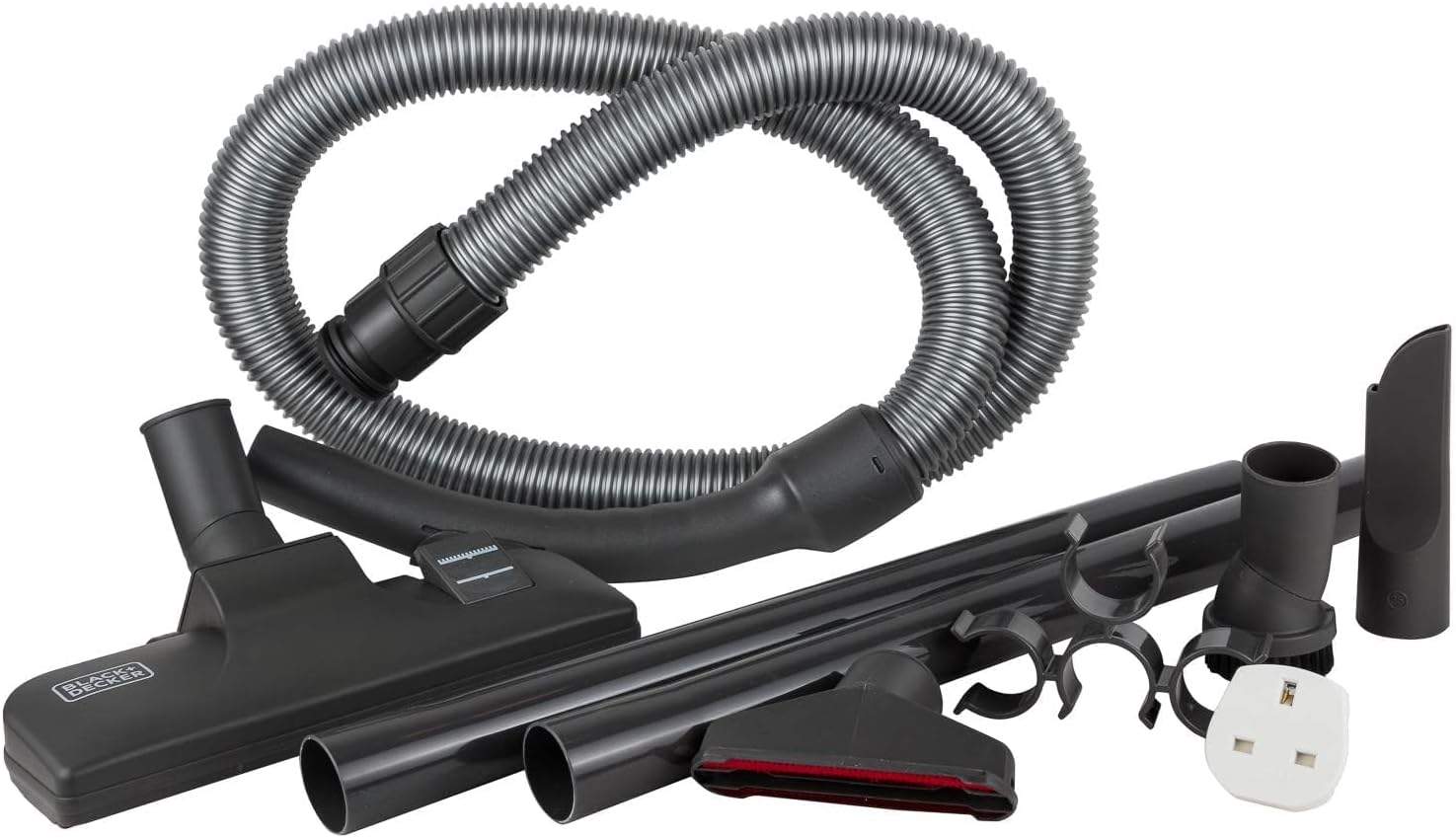 Black & Decker 1600W Bagless Cyclonic Canister Vacuum Cleaner, Multi Color