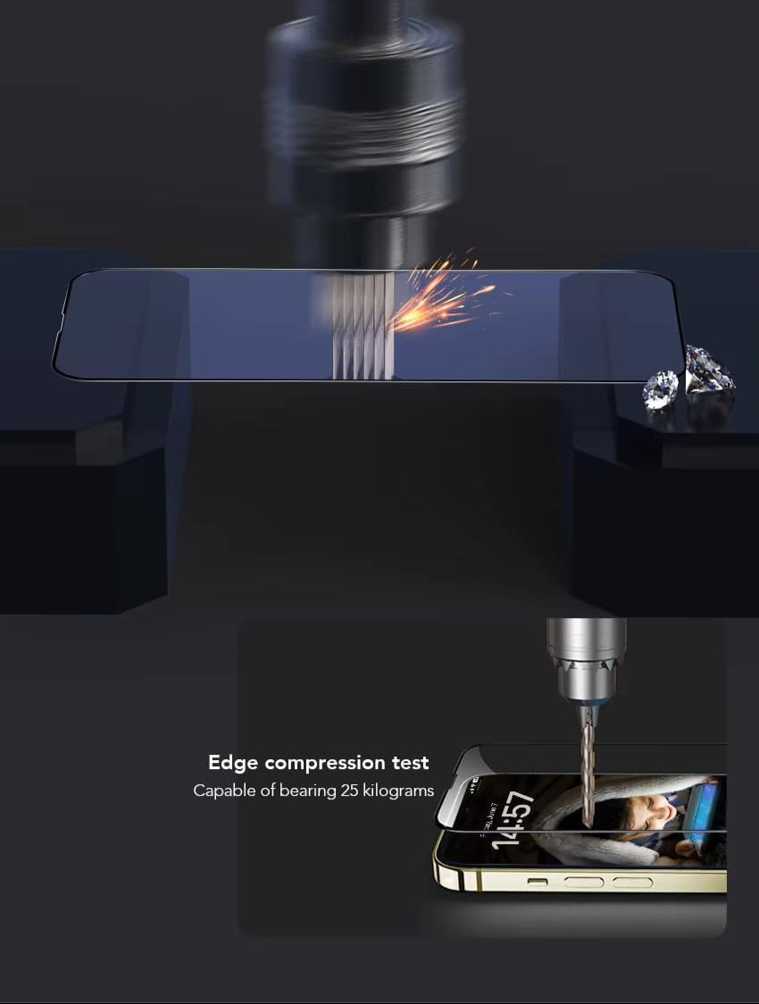 Anank IPhone 12 & 12 Pro Glass 2.5D Reinforce Edge Glass 6.1"