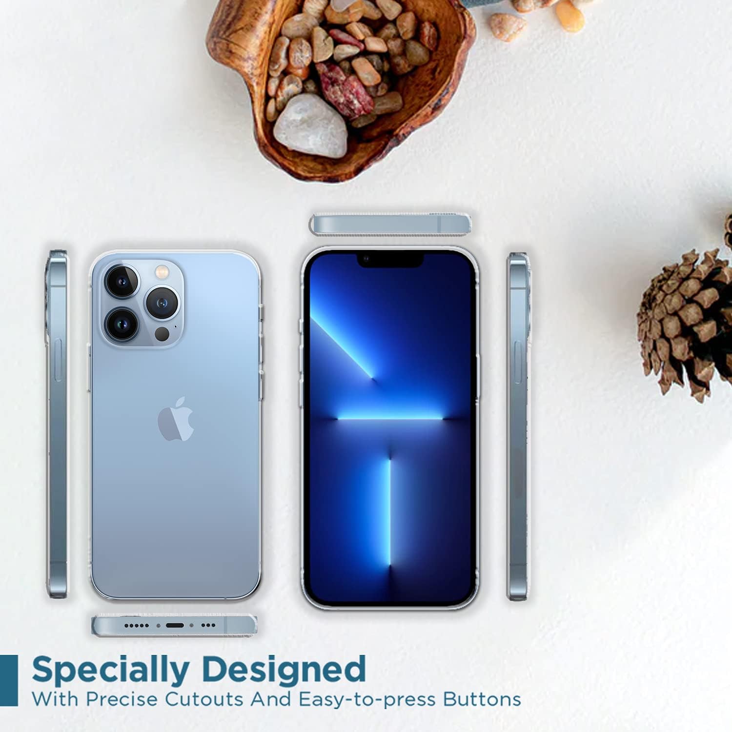 90 Percent Clear Case For IPhone 13 Pro Max