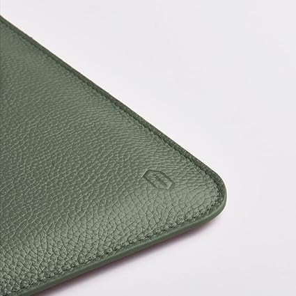 WIWU Genuine Leather Sleeve For Macbook 12 and Laptop | Green