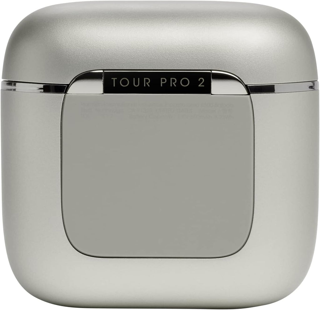 JBL Tour Pro 2 True Wireless Noise Cancelling Earbuds | Champagne