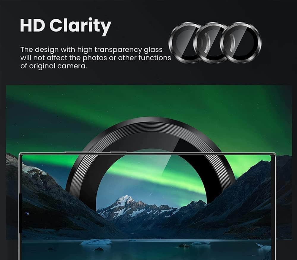 ANANK Samsung S24 Camera Glass | Black