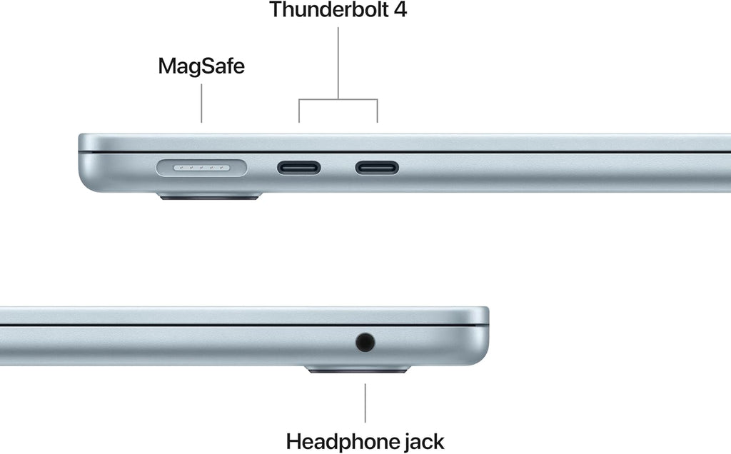 Apple MacBook Air (2025) 13" M4 – 16GB/256GB - Liquid Retina - Touch ID - 12MP Camera | Sky Blue