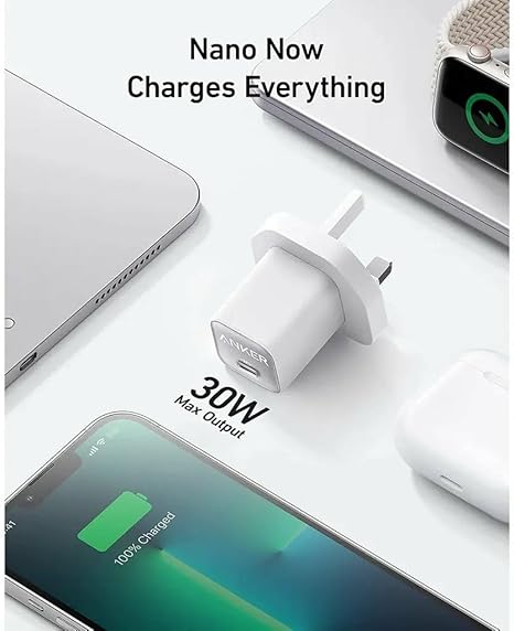 Anker 511 Nano 3 Charger 30W | White