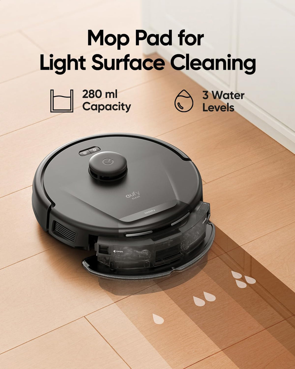eufy L60 Hybrid SES Robot Vacuum | Black