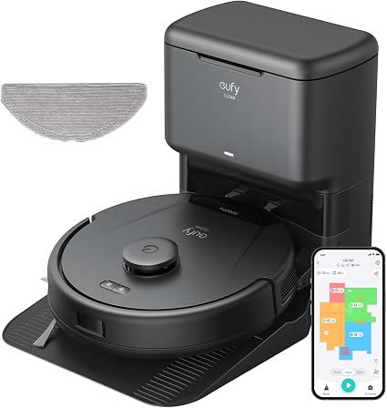 eufy L60 Hybrid SES Robot Vacuum | Black