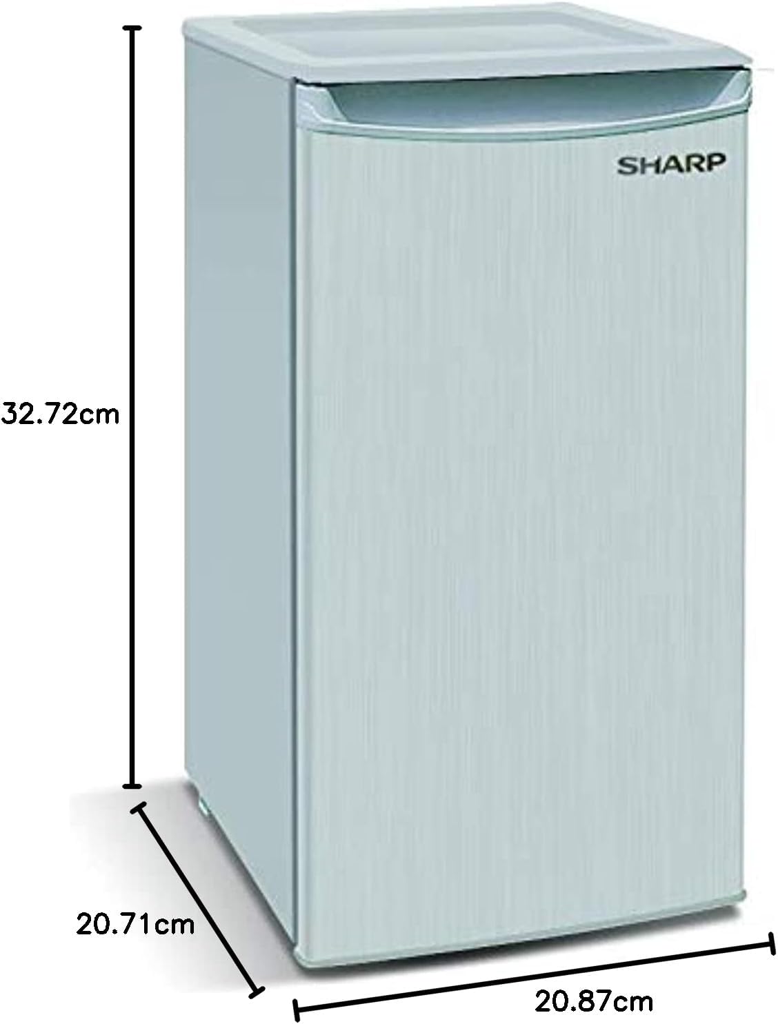 Sharp 150 Liters Single Door Refrigerator | Silver