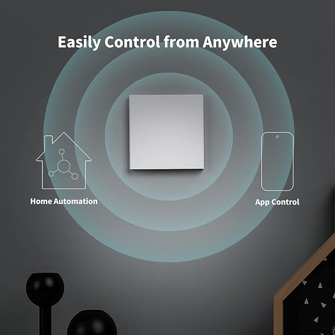 Aqara Smart Wall Switch H1 (With Neutral, Single Rocker)