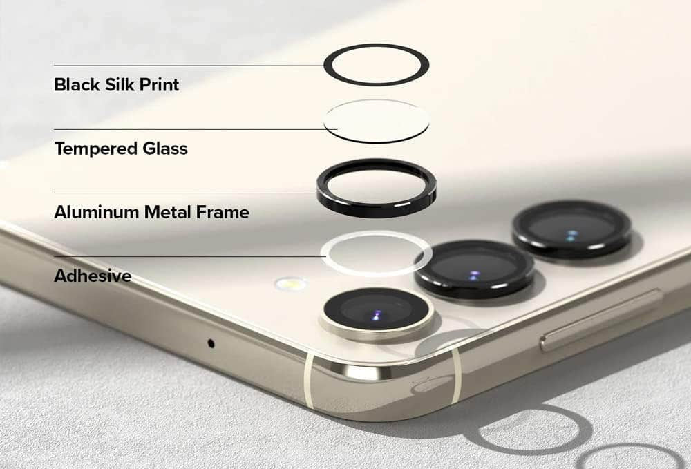 ANANK Samsung S24 Camera Glass | Black