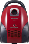 Panasonic Vacuum Cleaner 1400W, 4 L Dust Bag Capacity (MC-CG521R747) | Red/Black