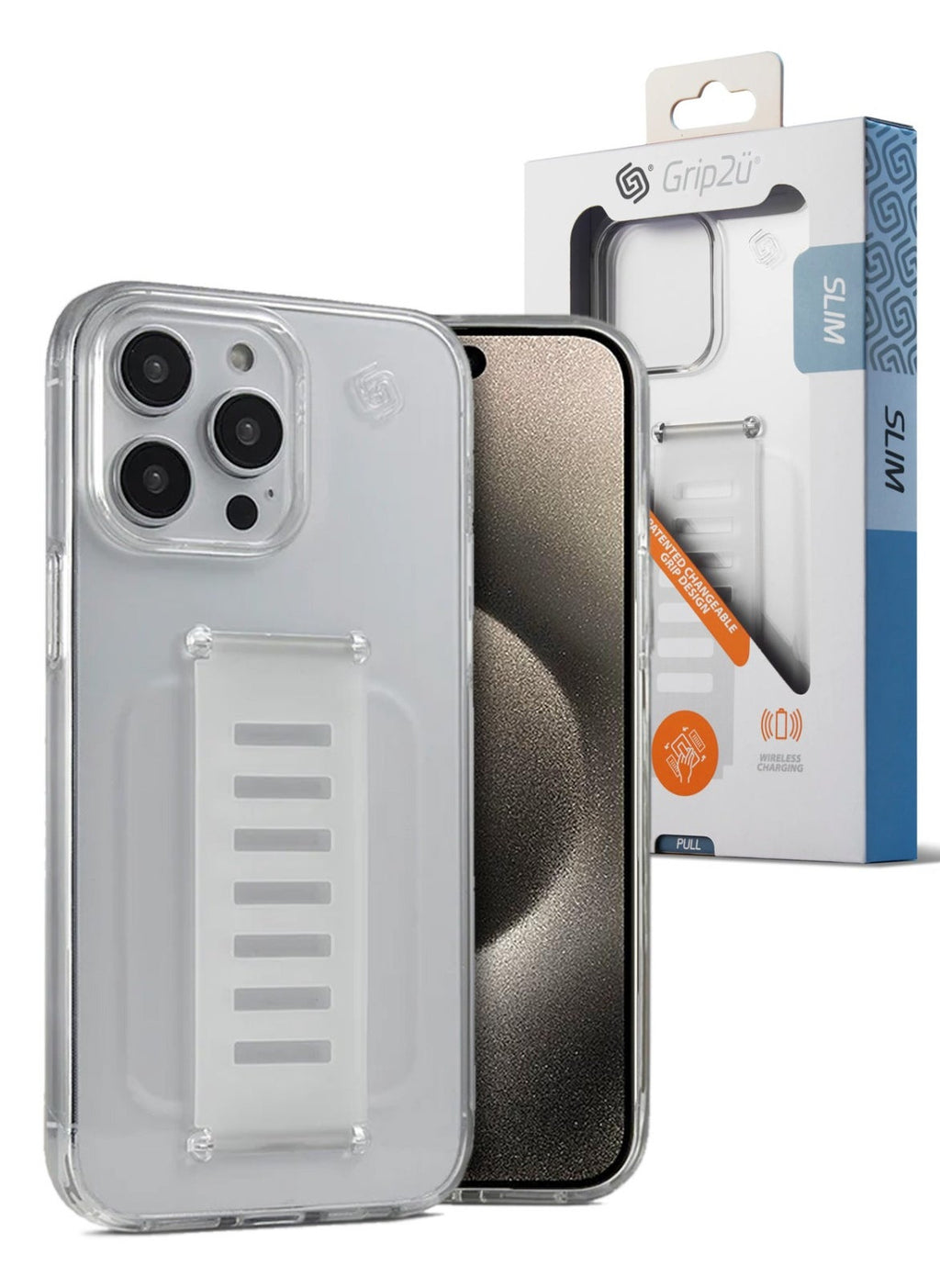 Grip2u iPhone 15 Pro Boost Cover Clear