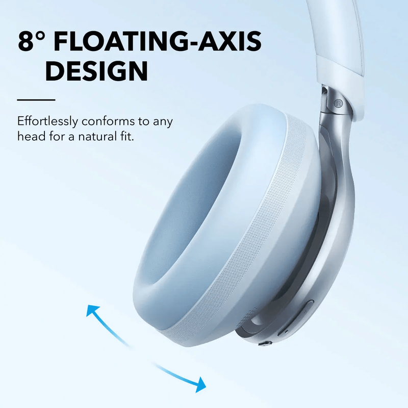 Anker Soundcore Space One Noise Cancelling Headphones – Blue