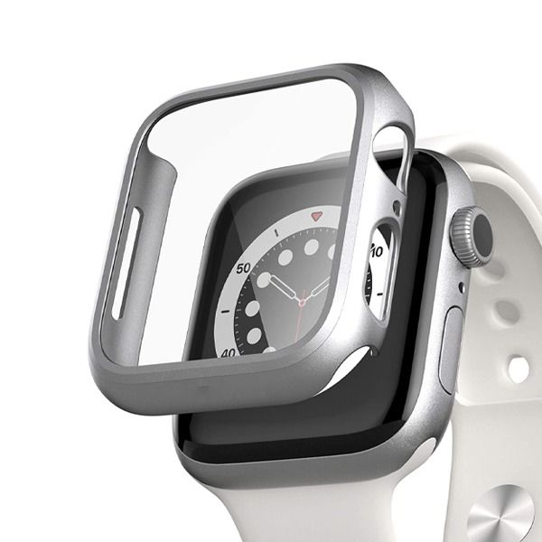 Anank Watch 44MM Glass with Case | Silver