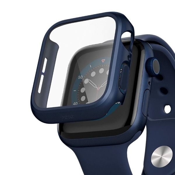 Anank Watch 45MM Glass with Case | Midnight Blue