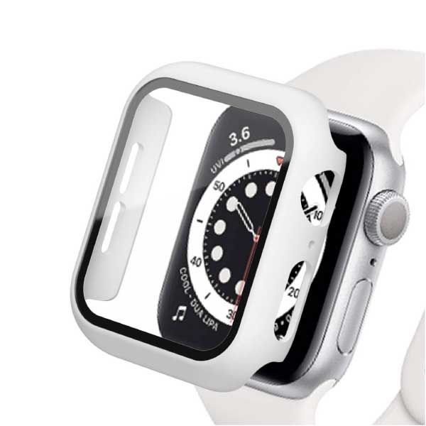 Anank Glass Protector For Apple Watch S7 45mm | White