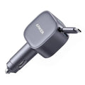 Anker 75W Car Charger with USB-C Cable | Silver