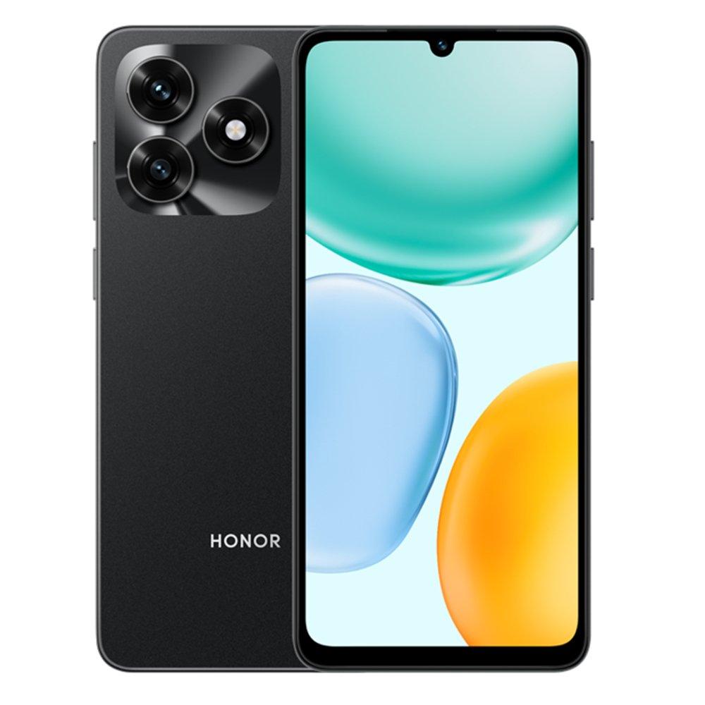 Honor X5C Plus 6.74" Display, 128GB Storage, 4GB RAM, Dual SIM 4G Smartphone | Midnight Black