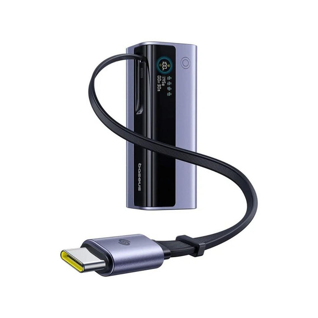 Baseus EnerGeek GR11 Power Bank with Retractable Cable 10000mAh 100W | Space Grey